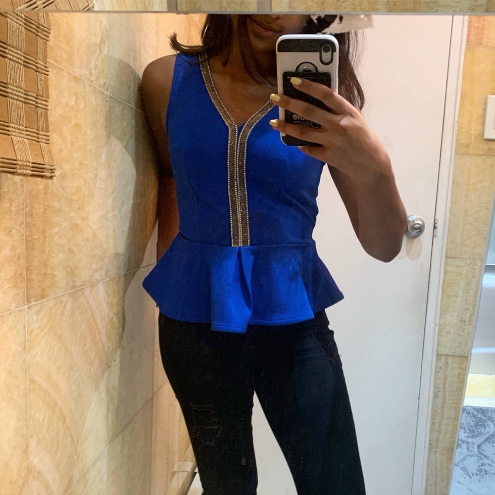 Peplum top